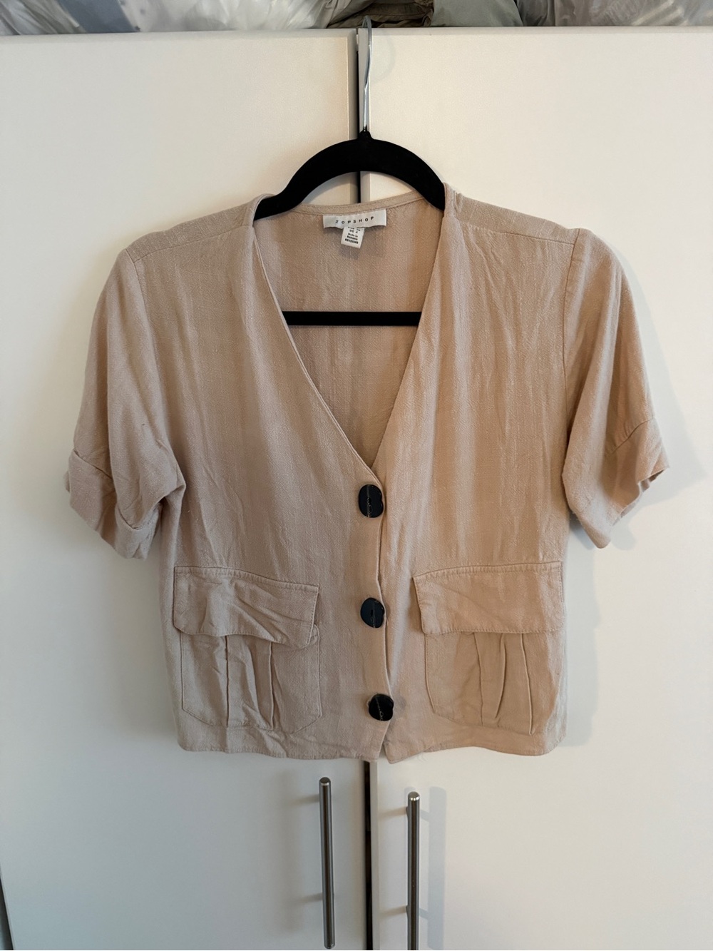Topshop PETITE Charlie Button-Down